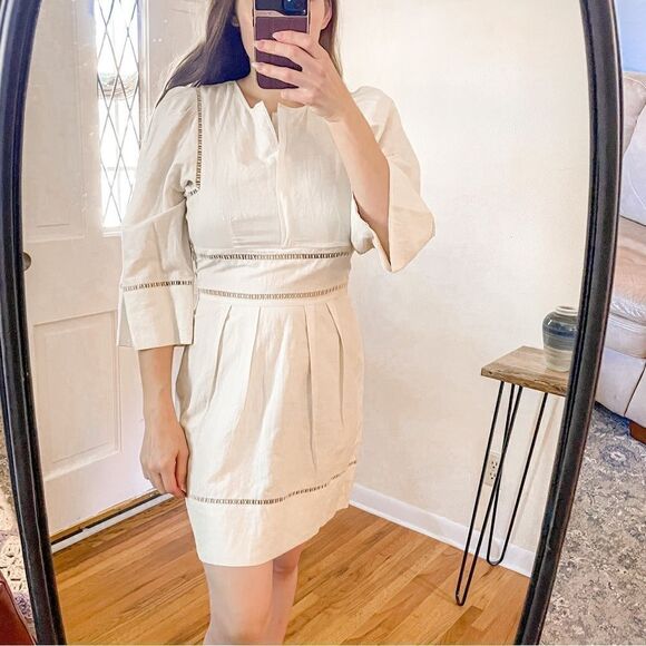 Isabel Marant Lightweight Mini Dress Linen Cotton - Picture 4 of 13